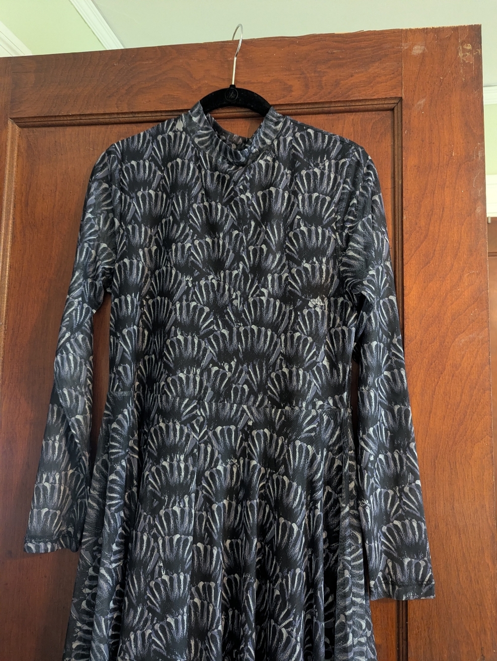 Blue Patterned Mint Velvet Dress